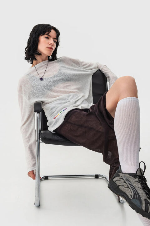 Лонгслів Inclusion білий