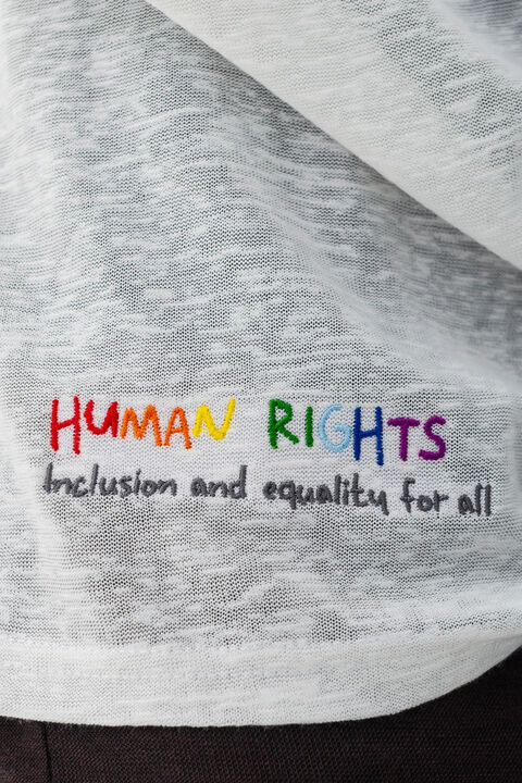 Лонгслів Inclusion білий