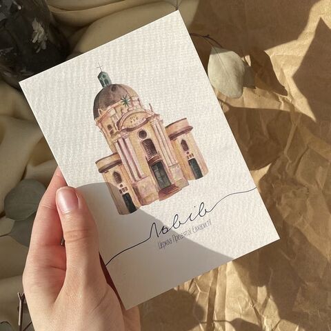 Postcard "Lviv. Church of the Holy Eucharist"