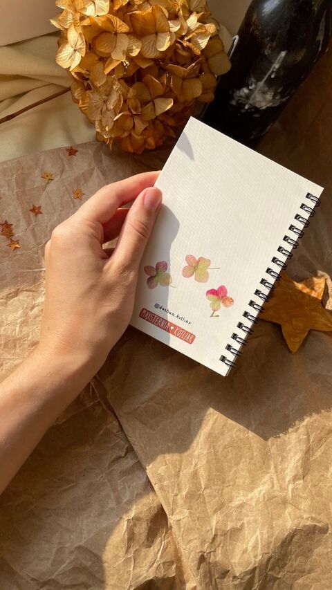 Notebook: “Don't be afraid, create!”