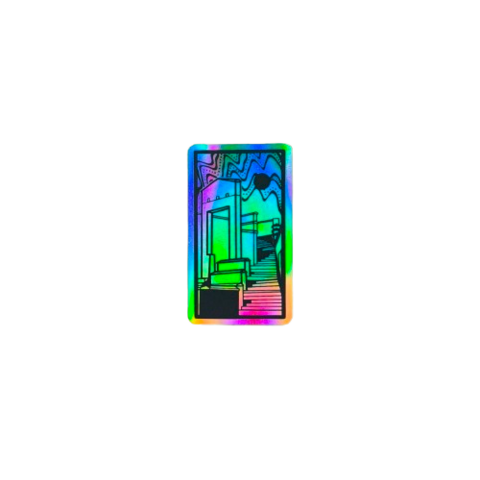 “Amphitheater” Holographic Sticker