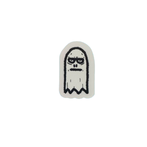 Glow-in-the-dark Ghost Sticker