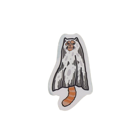 Glow-in-the-dark Ghost Sticker