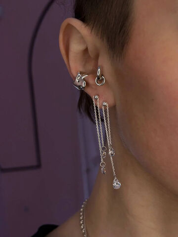 Transformable earrings "Drop"