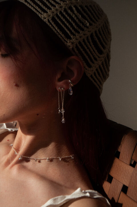 Transformable earrings "Drop"