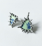 Ring with Japanese porcelain