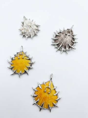 Yellow Shell Pendant