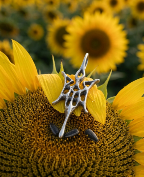 Pendant "Ukraine" silver