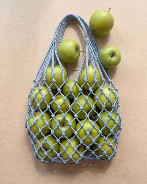 Авоська Woven Bag блакитна