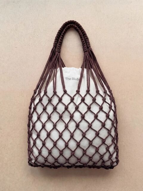 Авоська Woven Bag коричнева