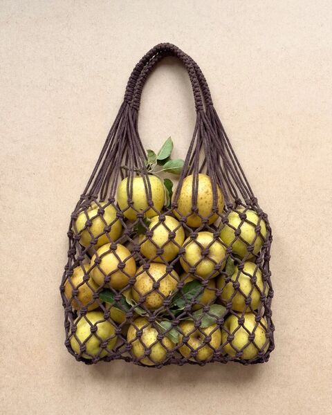 Авоська Woven Bag коричнева