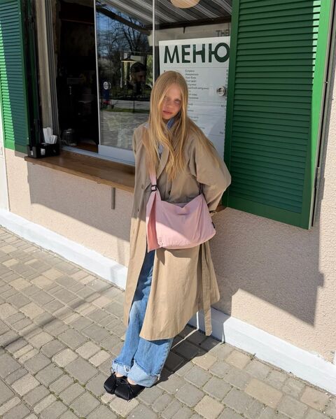 Сумка Crossbody №48 рожева