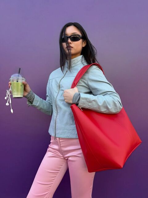 TOTE ECO-LEATHER Bag 2.0 Red
