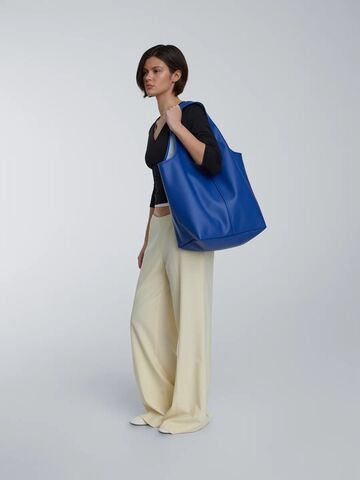 Шопер TOTE ECO-LEATHER 2.0 Темно-синій
