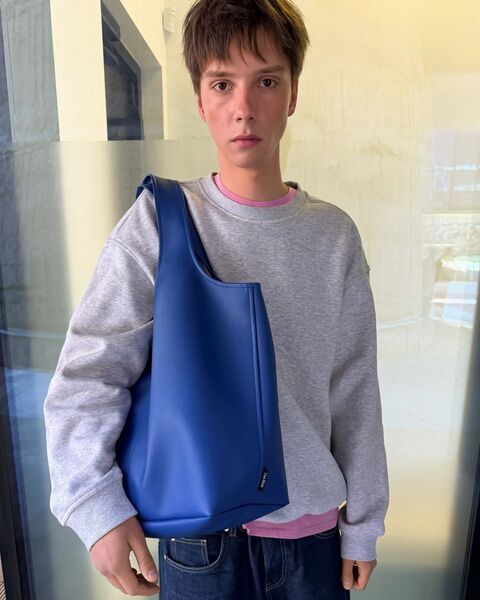 Шопер TOTE ECO-LEATHER 2.0 Темно-синій