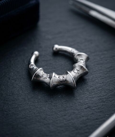 Септум Multifaceted Silver