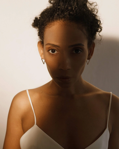 Серьги Большой Треугольник