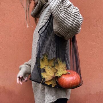 Black shoulder bag Thank you Package not required