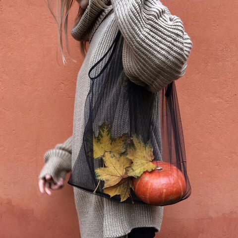 Black shoulder bag Thank you Package not required