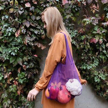 Purple Shoulder Bag Thank You Package Not Needed