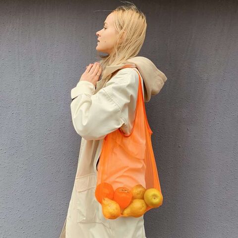 Shoulder bag Thank you Package not required color orange neon