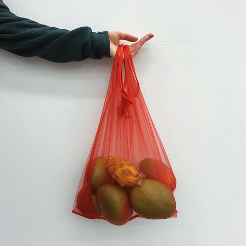 Red Bag Thank You No Need for a Plastic Bag