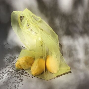 Жовта сумка Дякую Пакет не Треба