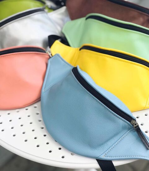 Сумка на пояс Blue