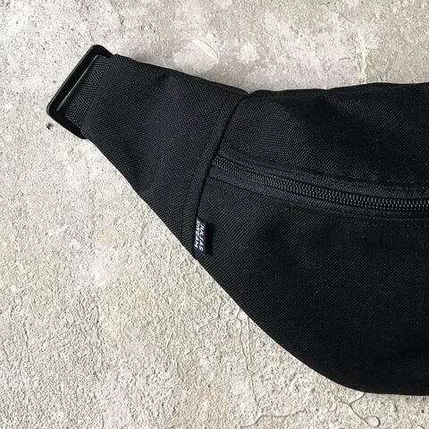 Чорна поясна сумка Cordura