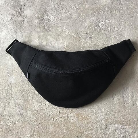 Чорна поясна сумка Cordura