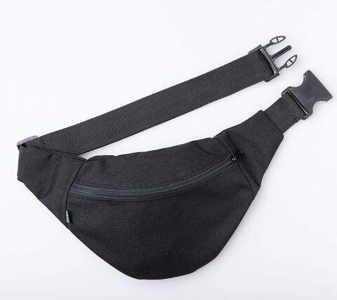 Чорна поясна сумка Cordura