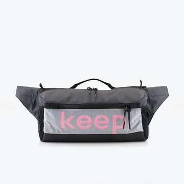 Серая поясная сумка Аракава mini