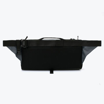 Сіра поясна сумка Аракава mid size