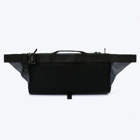Сіра поясна сумка Аракава mid size
