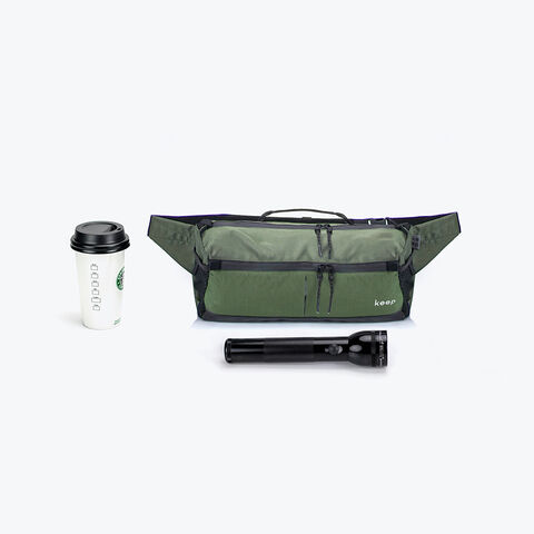 Поясна сумка хакі Аракава mid size